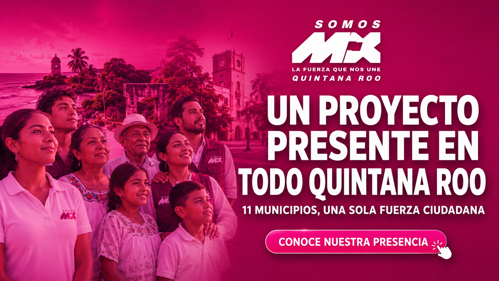 Tu voz también construye Quintana Roo. Escuchar, dialogar y construir juntos. Conoce cómo participar.