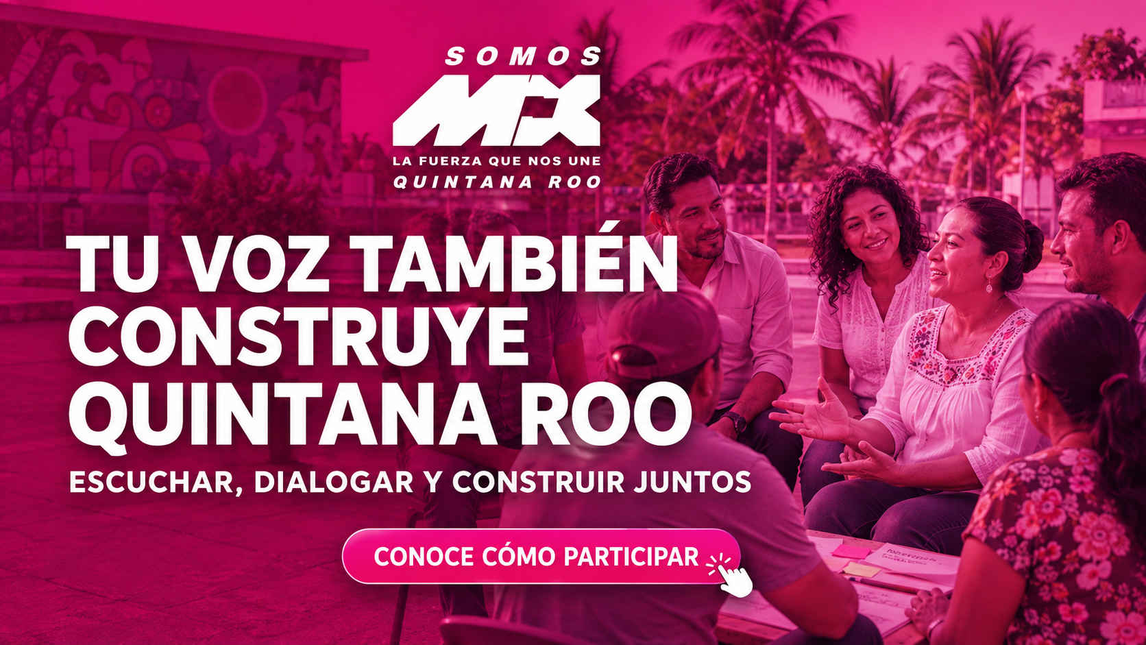 Un proyecto presente en todo Quintana Roo. 11 municipios, una sola fuerza ciudadana. Conoce nuestra presencia.